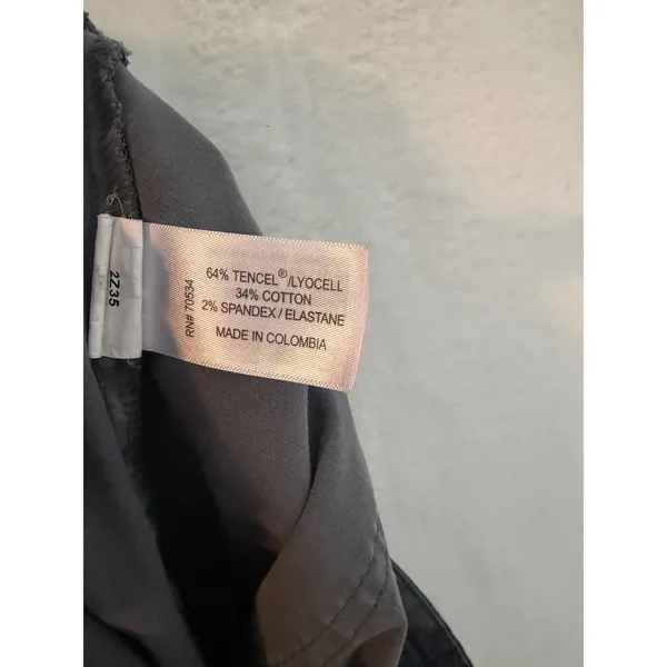 Orvis Womens XS Gray Tencel Lyocell‎ Blend Utility Jogger Pants Elastic Waist - Image 7