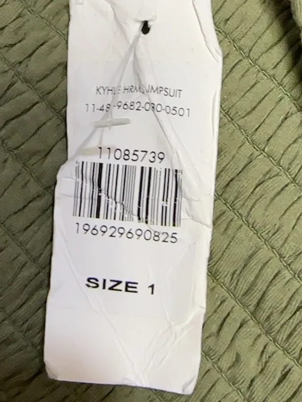 NWT Fashion to Figure Olive Cutout Harem Jumpsuit Plus Size 1 14/16 - Image 12