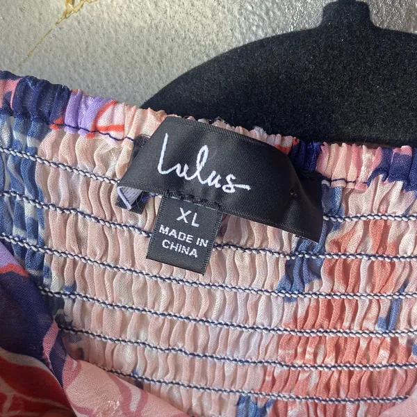 Lulu Cottagecore MIDI skirt Set in Pink Sz XL - Image 3