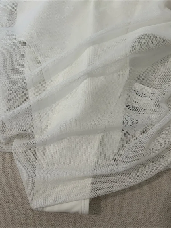 HUTCH Amaris One-Piece Overlay Swimsuit, Ivory, Size Small, NEW NWT - Image 12