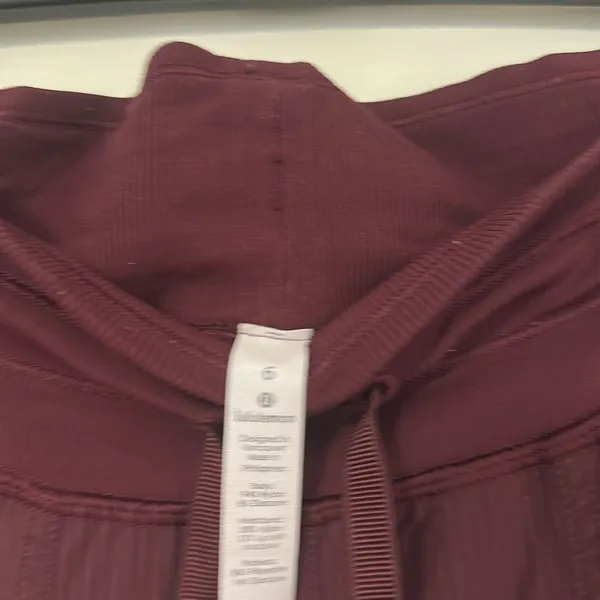 Lululemon Athletica Maroon Joggers - Image 3