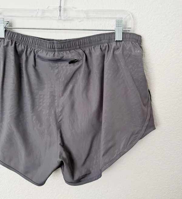 [Nike] Gray Pull-On Dri-Fit Built-in-Brief Tempo Running Shorts NWT Size Large L - Image 8