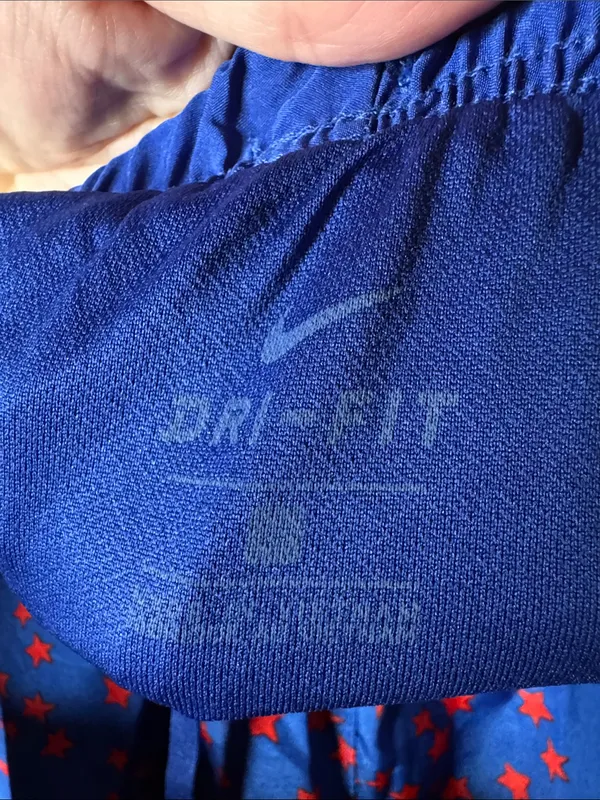 NWT Nike Dri-FIT Tempo Running Shorts Blue Red Stars 3X Plus Size - Image 12