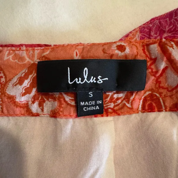 Lulus Small Paloma Party Patchwork Romper - Image 6