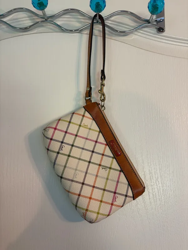 Vintage Coach Wristlet Purse - Image 7