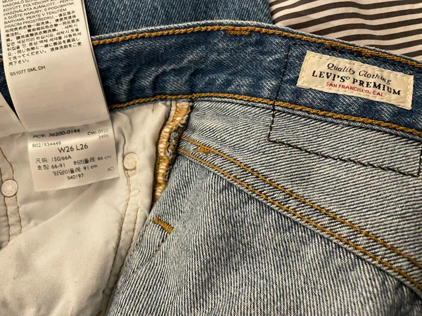 Levi’s High-Waisted Straight Leg Jeans - Image 4