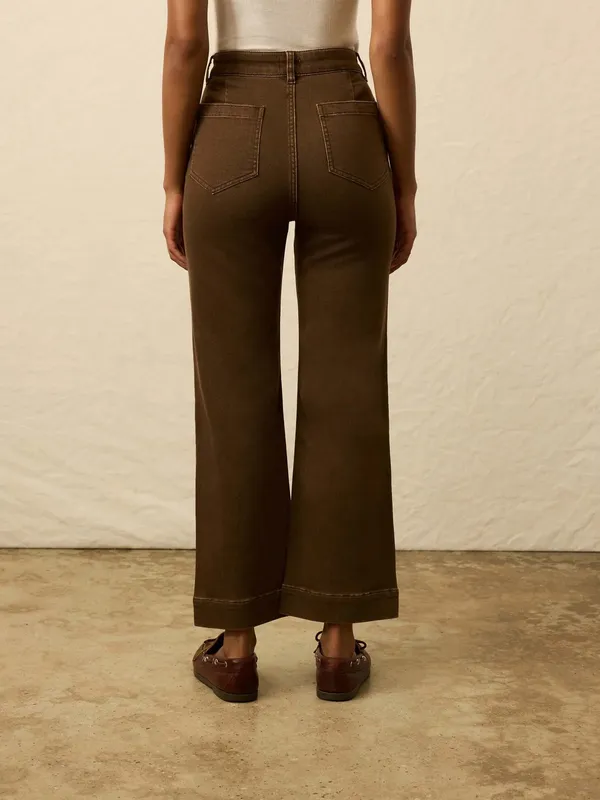 Faherty Stretch terry patch pocket pants - Image 3