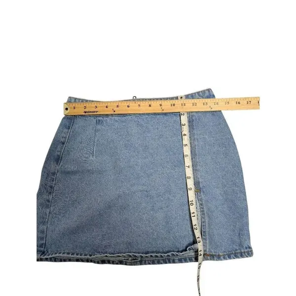Lioness denim mini skirt Medium - Image 6