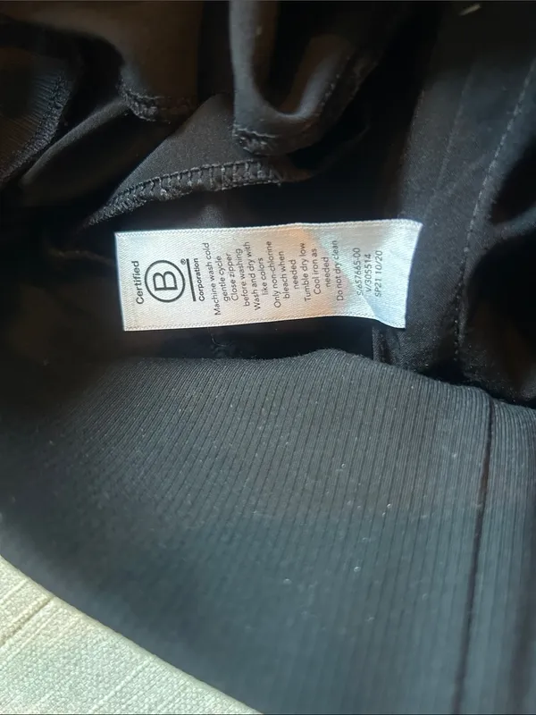 Athleta Black Nolita Wide Leg Satin Trim Size 0P - Image 7