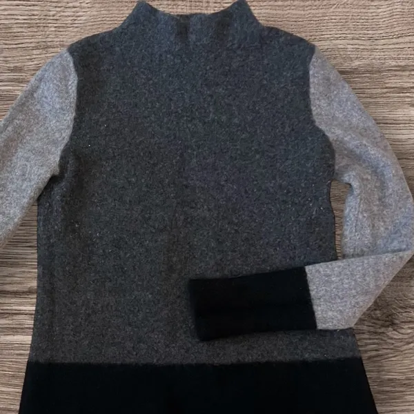 Griffen Cashmere Sweater Gray - Image 2
