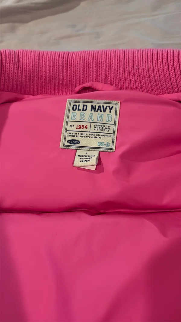 Old Navy Pink Vest - Image 2