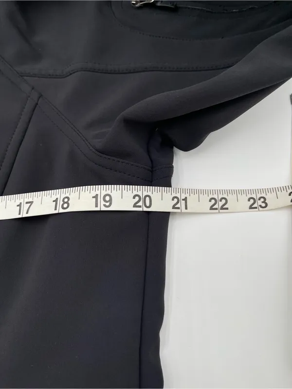 Marmot Gravity Soft Shell Jacket Womens Large Black Full Zip Long Sleeve Zip - Image 9