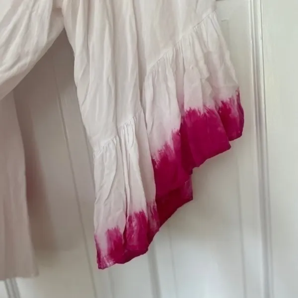 Altar’d‎ State Boho Pink White Shirt Size 0… - Image 3
