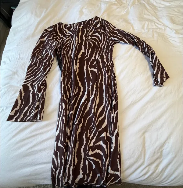 Animal print dress Brown Size M - Image 2