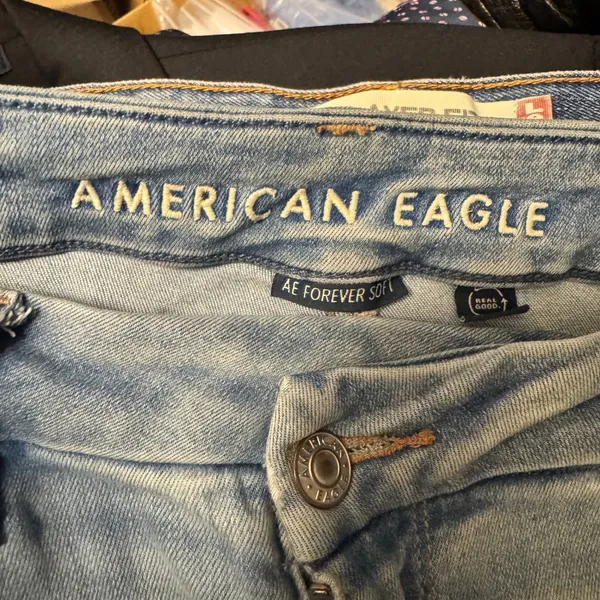 1973 | American Eagle Forever Soft Skinny Light Wash Jeans Women‎ 10 Regular - Image 5