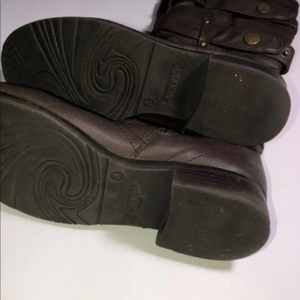 Avenue Women's Dark Brown Wide Calf Boots Size 8 - Image 8