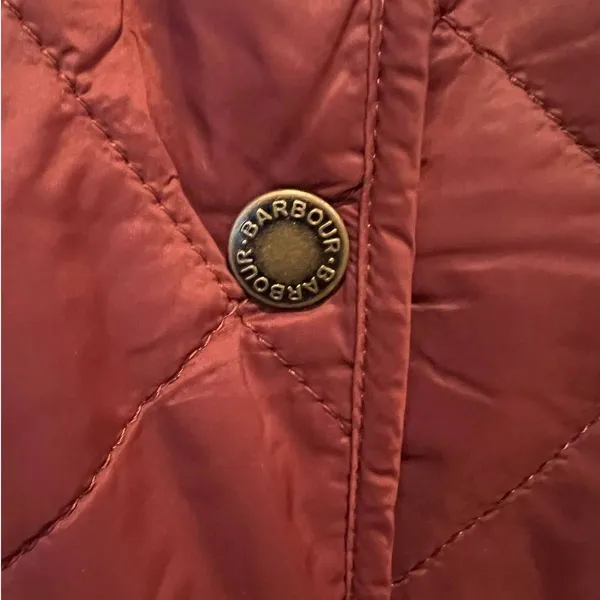 NWT BARBOUR Pilton Quilted Jacket In Chestnut (US/14) - Image 6
