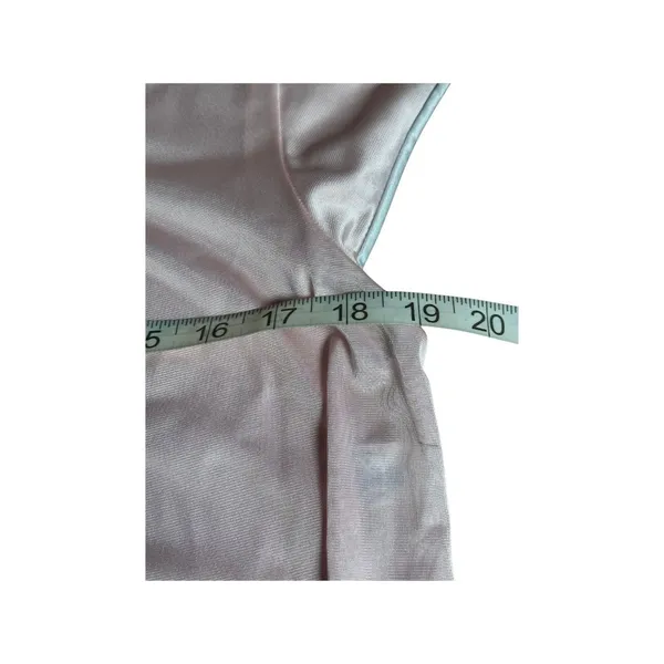 Vintage Lorraine Peignoir Set | Blush Pink Satin Nightgown & Robe | 1980s Embroi - Image 9