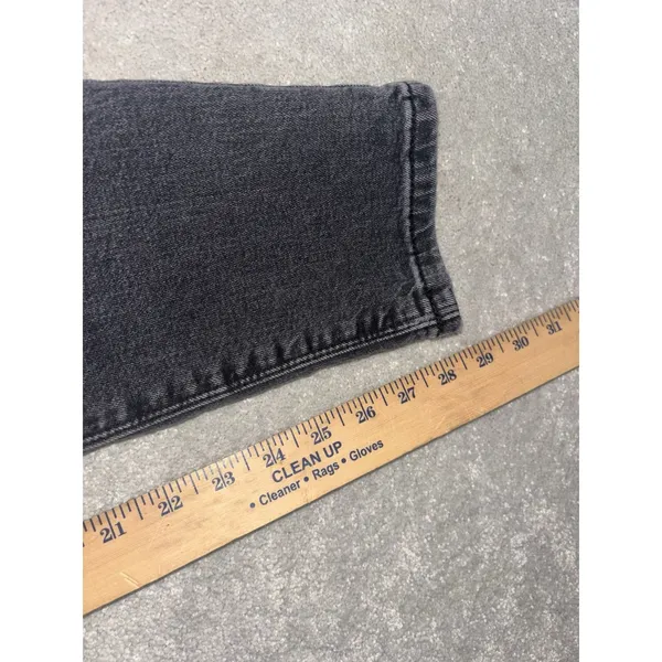 mott bow mom jeans gray Black wash 26x28‎ Size 26 - Image 9