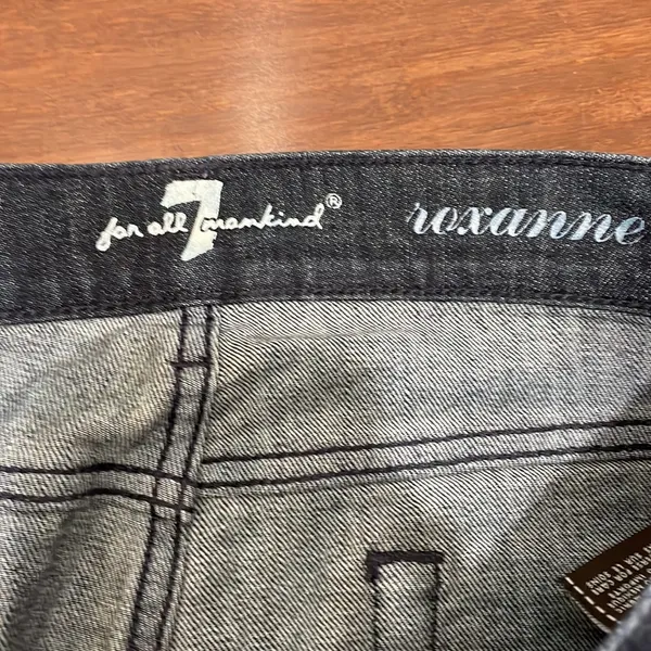7 for all mankind Roxanne Blue Jeans - Image 2