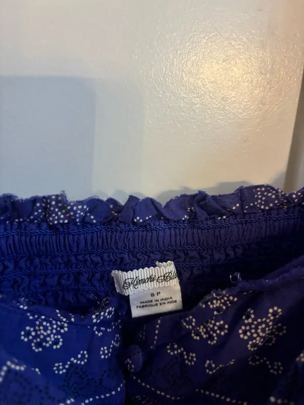 Blue skirt and top set - Image 4