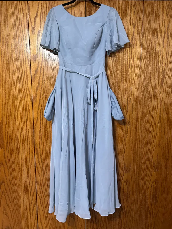 Dusty Blue Formal Dress Size XS - Image 3