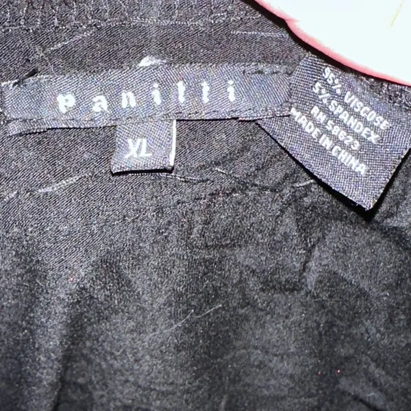 Vintage Black Beaded Long Sleeve Bolero cardigan size xl - Image 5