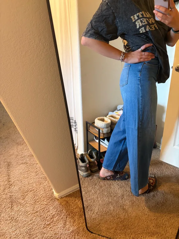 Wide-Leg Jeans Universal Thread - Image 2