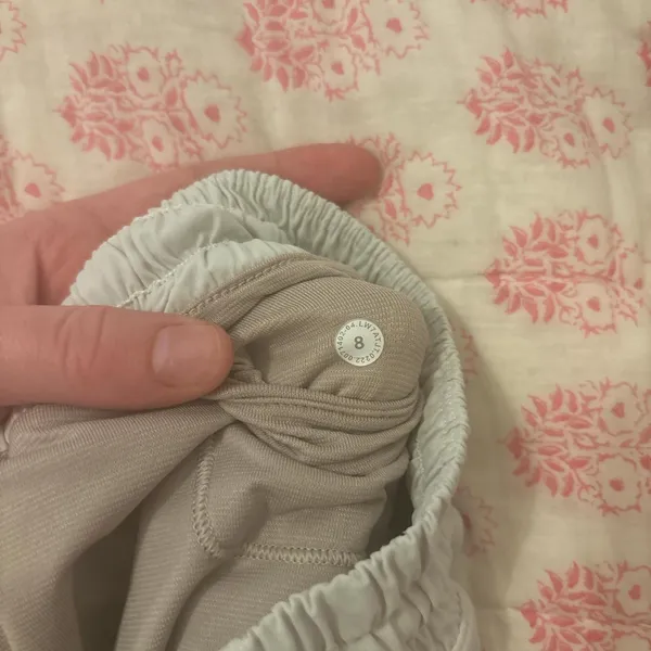 White Lululemon shorts - Image 3