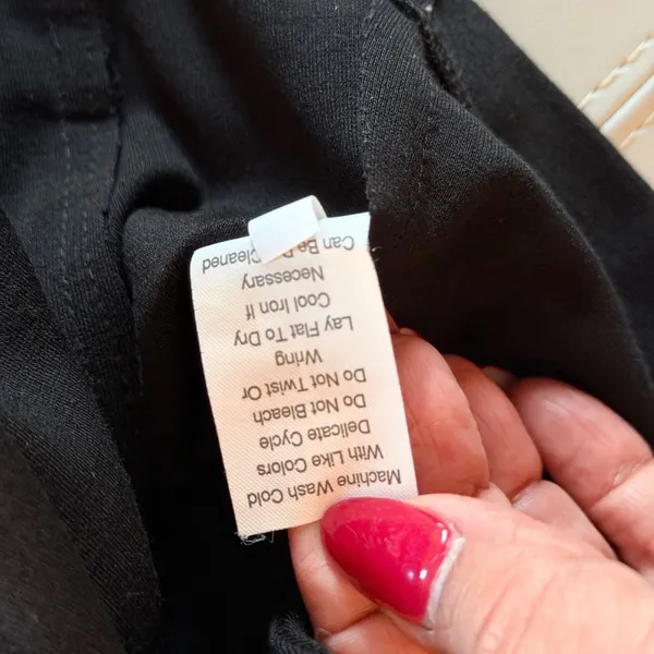 Cabi Black Asymmetrical Moto Jacket S Structured Zip Front‎ Ponte Stretch Career - Image 9