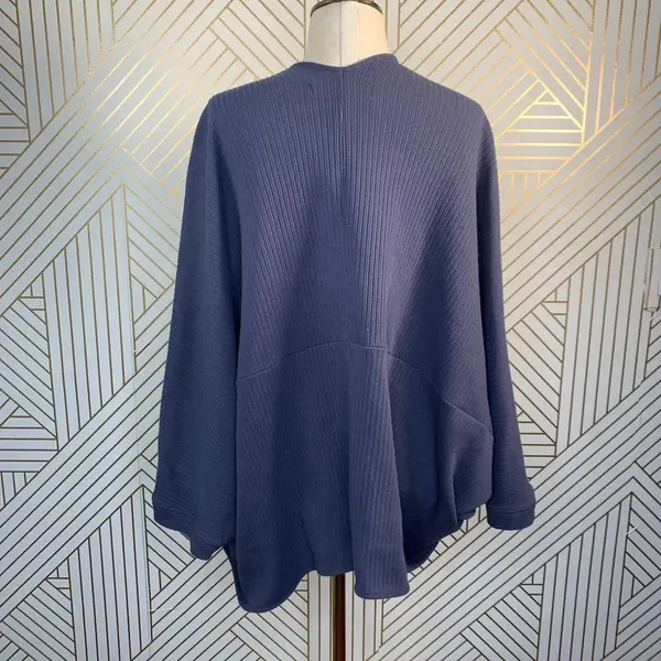 FP Beach Free People Blue Cotton Blend Kimono‎ - Image 6