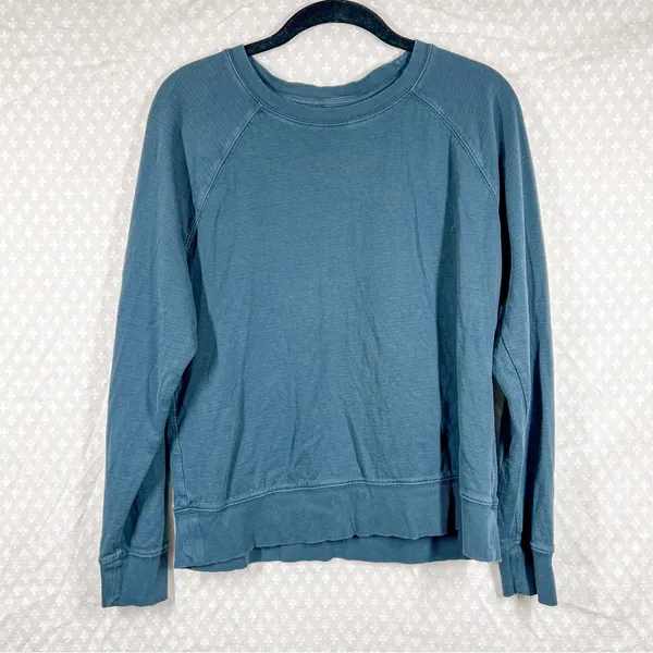 Athleta Teal Blue Crewneck Sweatshirt‎ - Image 2