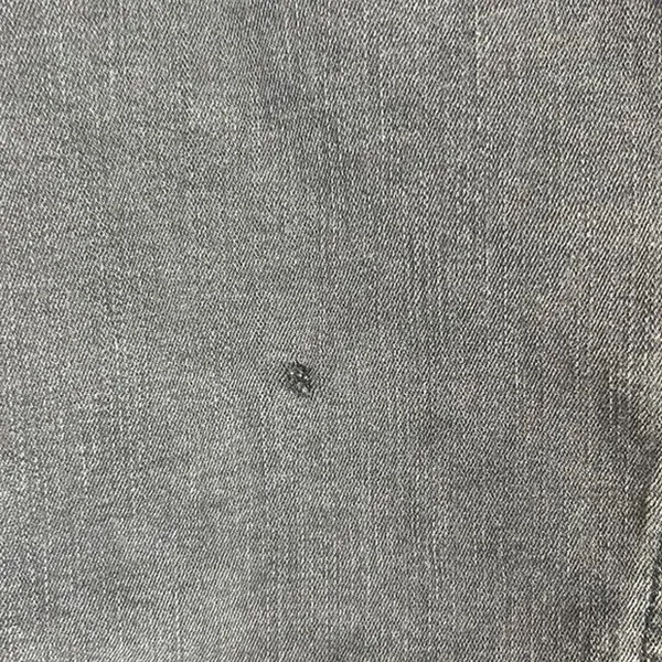 Levi's RTR Veda Denim Dress Charcoal Mini LBD Button Down Chrome Sz XS Jean gray - Image 9