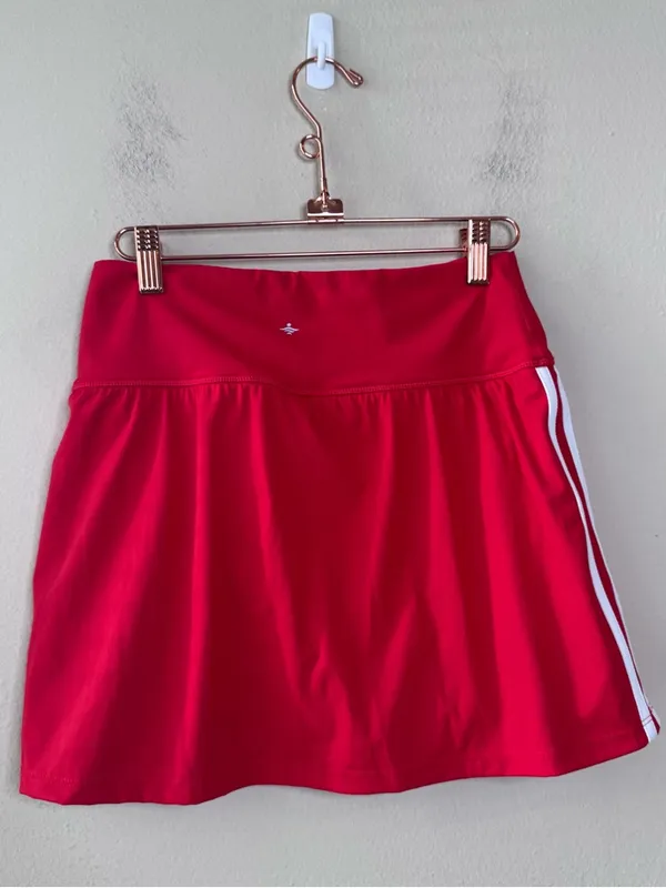 Halara SoftlyZero High Waisted Tummy Control 2-in-1 Color Block Mini Skort - Image 7