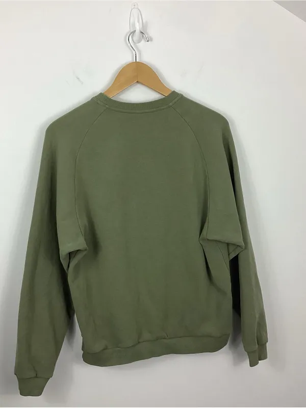 P'Tula The Crewneck Sweatshirt Size Small Green - Image 3