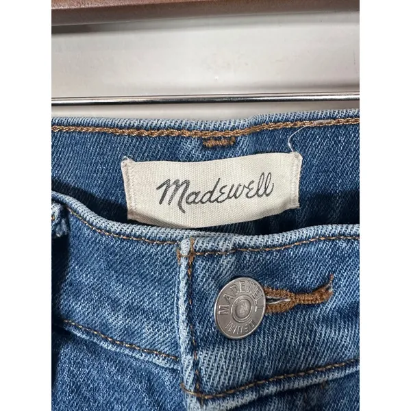 Madewell Perfect Vintage Straight Jean Women 29 Blue High Rise Classic Denim - Image 5