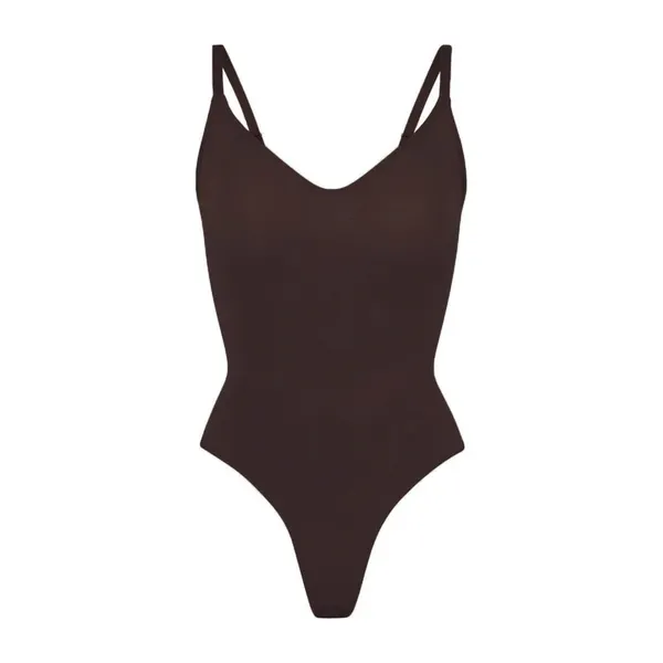 SKIMS‎ Sculpting Brief Bodysuit Shapewear Espresso NWOT size S - Image 3