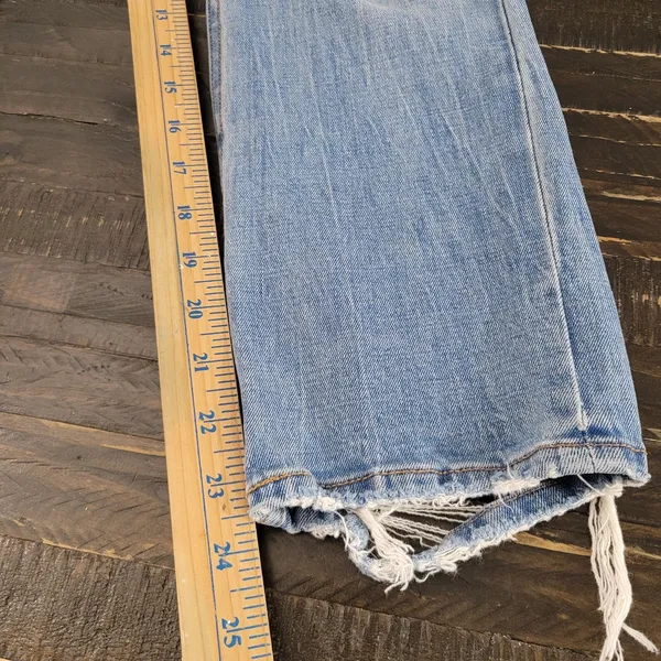 Abercrombie & Fitch The Ankle Straight Ultra High Rise Jeans Denim Women’s 00 - Image 7