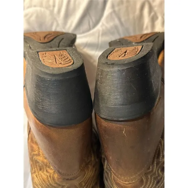 Laredo Cowgirl Leather Boots Size 9.5 M - Image 7