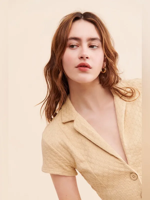 Free people Ramona Button-Front Romper - Image 4