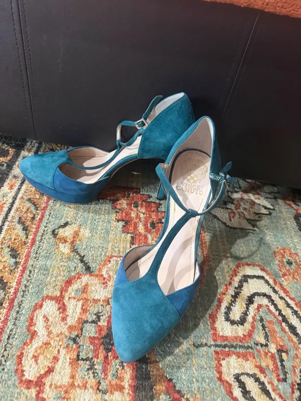 Vince Camuto Suede Heels - Image 2