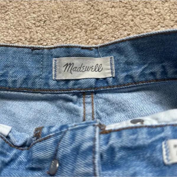 Madewell The Perfect Vintage Summer Jeans Embroidered Edition Size 24 Floral - Image 5