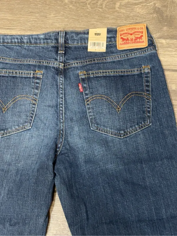Levi’s Boyfriend Jeans Women’s Size 30 Mid Rise Stellar Stretch Tapered Leg NWT - Image 9