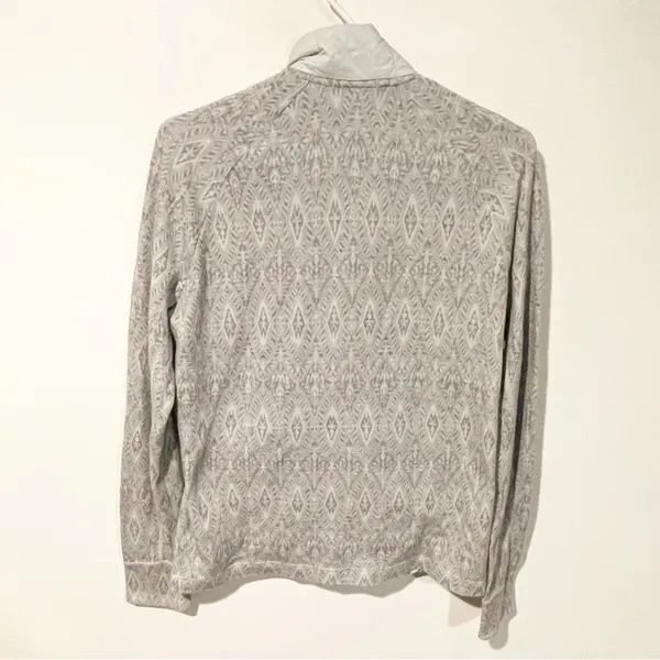 SMARTWOOL Large‎ Smartloft 60 Jacket Light Gray Mountain Fairisle Coat Quilted - Image 6