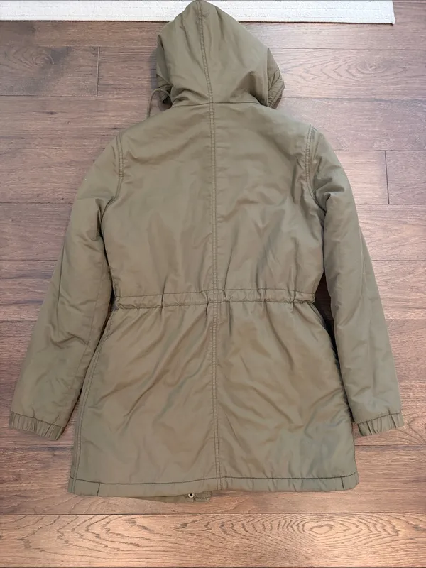 American Eagle Women's Size Small Sherpa Lined Hooded Jacket - C34-130 - Image 10