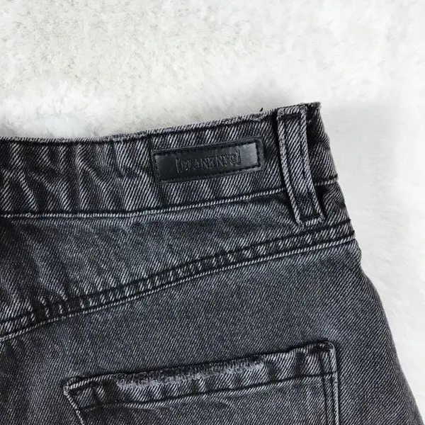 BLANK NYC Black High Rise Jean Shorts 25 - Image 4