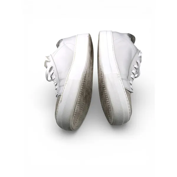 P448 Thea Platform Sneakers 11 perforated logo Italian Luxury Shoes Lace Up - Image 4