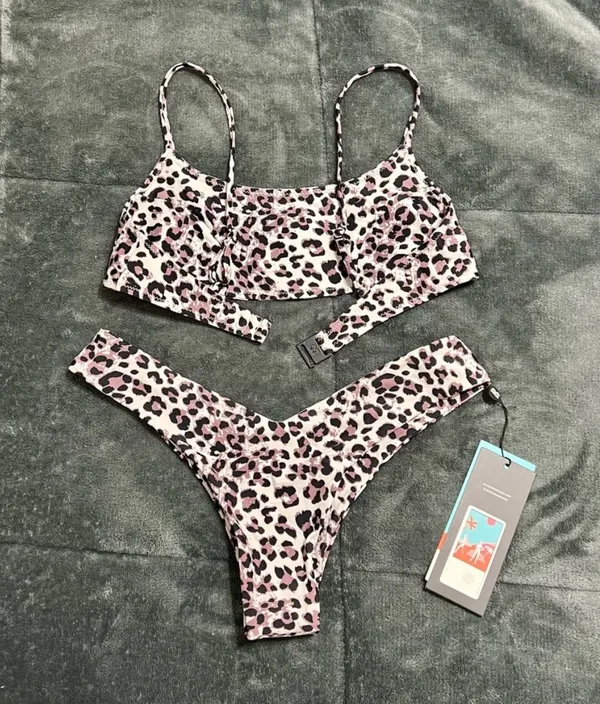 Blackbough Leopard Print Bikini Set - Image 2