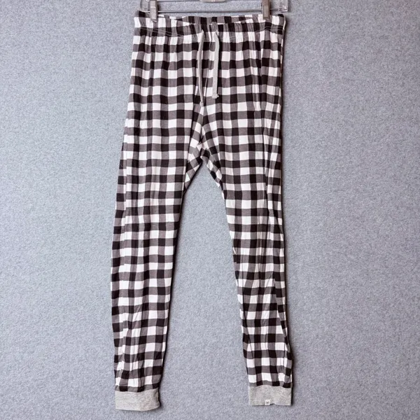 Honest Baby Clothing Black/White Matching Pajama Set Organic Cotton Men L Wmn S - Image 5