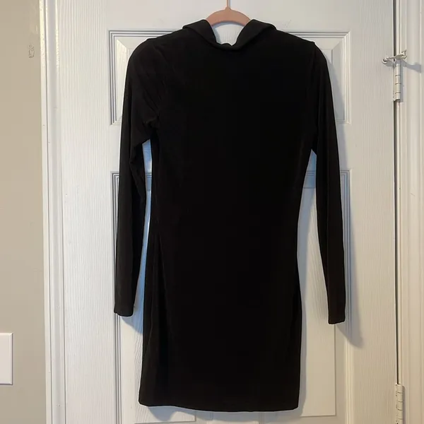 NWT long sleeve black dress - Image 3